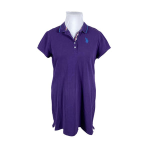 Naisten U.S. Polo Assn. - Pikeemekko, koko 42 - Violetti (1)