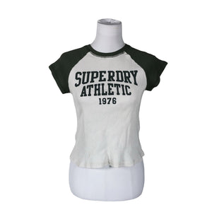 Naisten Superdry - T-paita, koko 36 - Valkoinen (1)