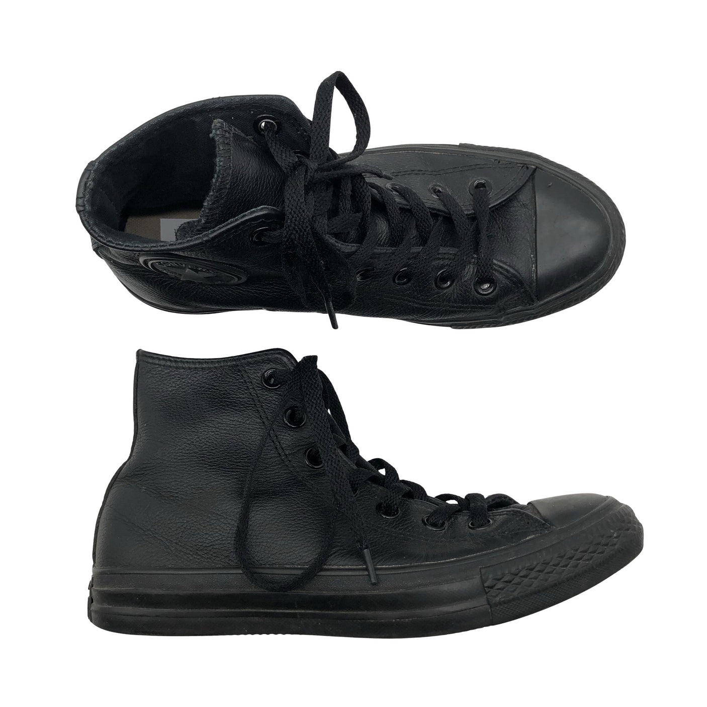Naisten Converse - Tennarit, koko 37 - Musta (1)