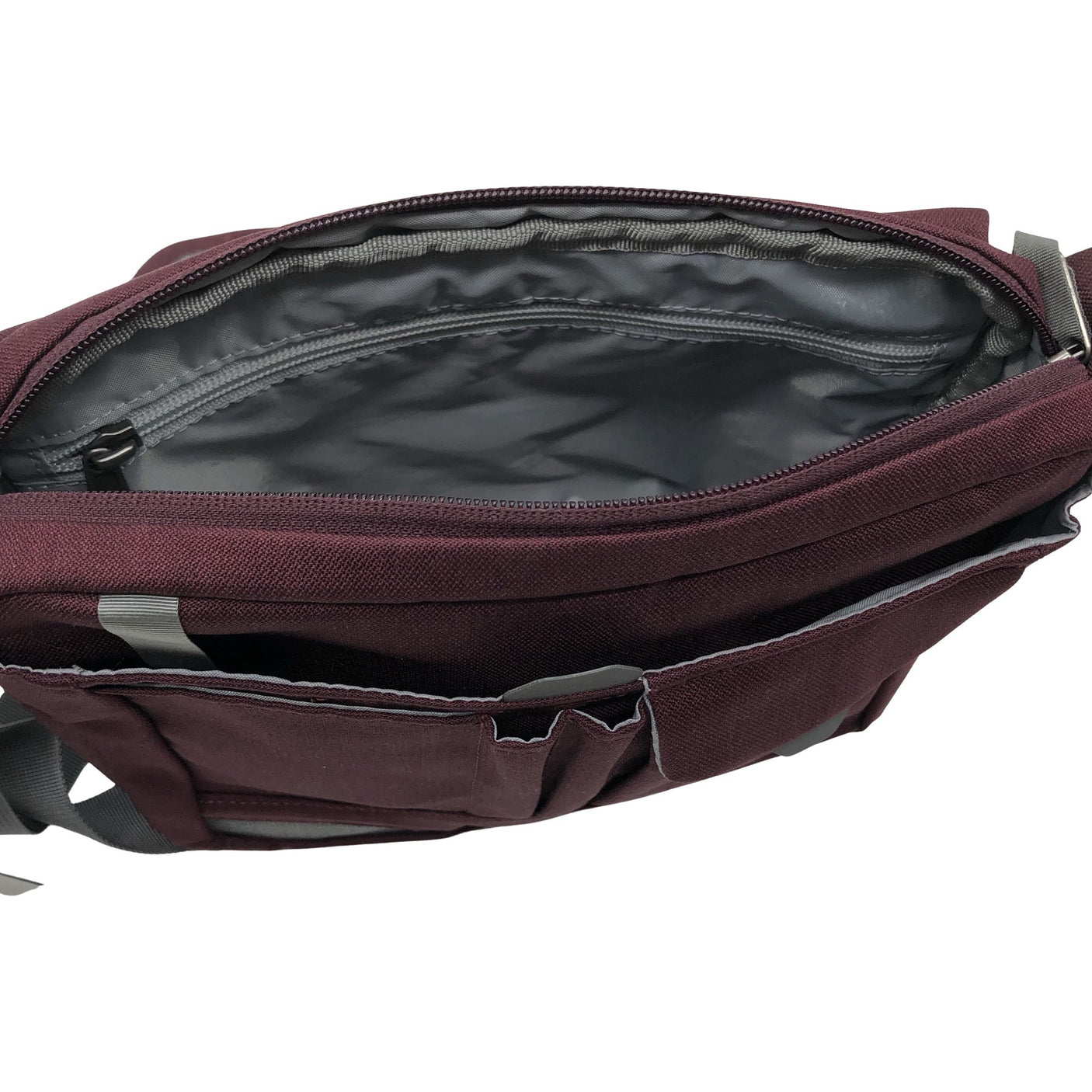 Unisex Jack Wolfskin - Olkalaukku, koko Mini - Viininpunainen (3)