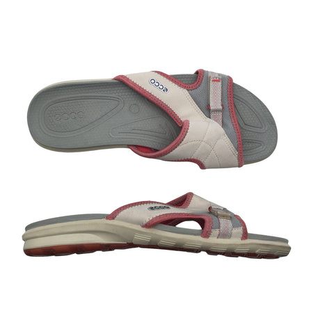 Naisten Ecco - Sandaalit, koko 39 - Luonnonvalkoinen ()