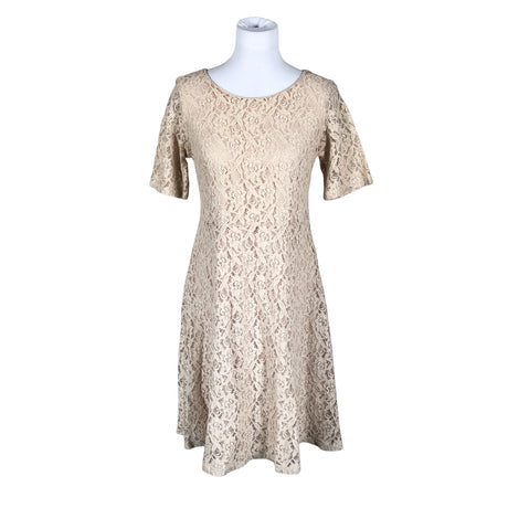 Naisten Marks&Spencer - Juhlamekko, koko 38 - Beige ()