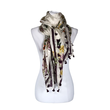 Naisten Massimo Dutti - Huivi, koko Maxi - Beige ()