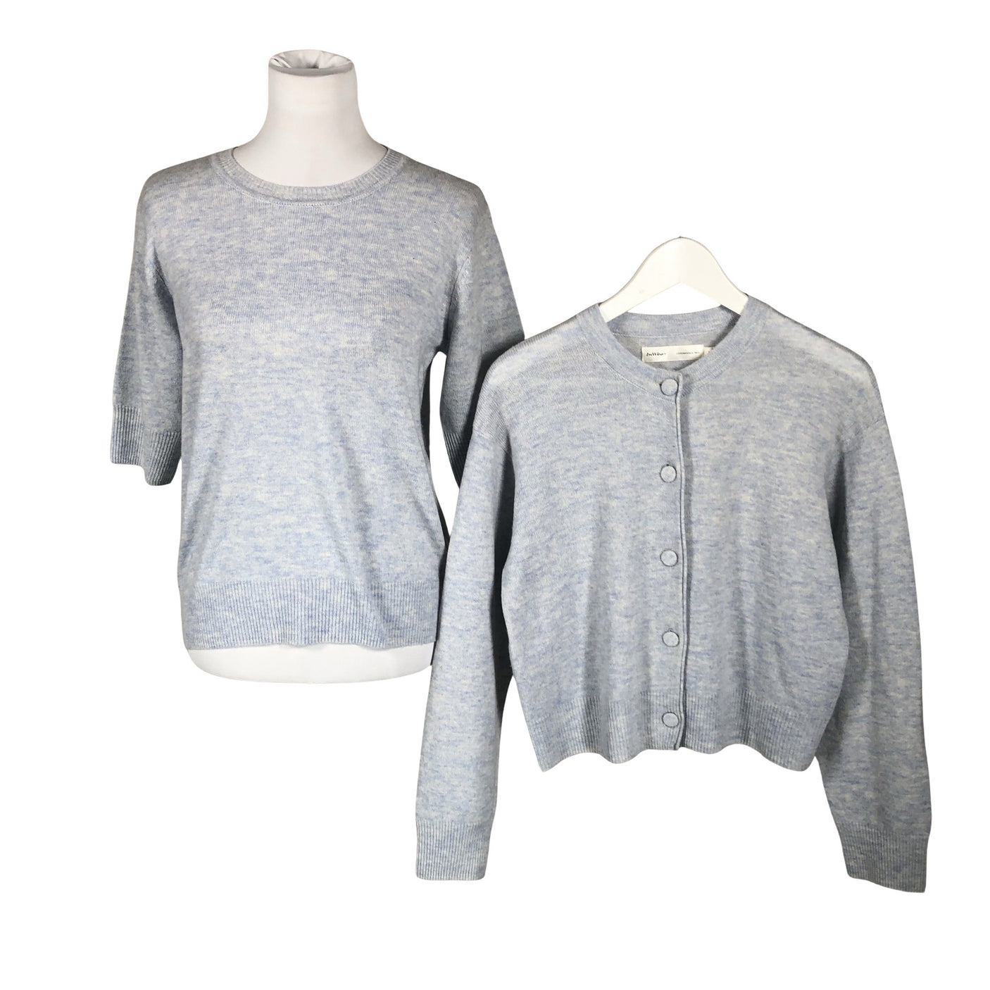 Naisten InWear - Neuletakki, koko 38 - Vaaleansininen (1)