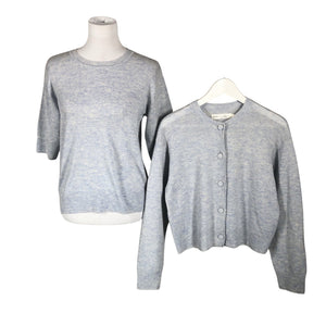 Naisten InWear - Neuletakki, koko 38 - Vaaleansininen (1)
