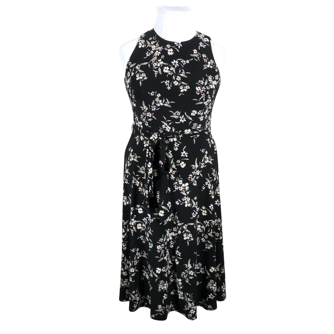 Naisten lauren ra - Trikoomekko, koko 40 - Musta (1)