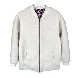 Tyttöjen Tommy Hilfiger - Tekoturkistakki, koko 170 - 176 - Valkoinen (1)
