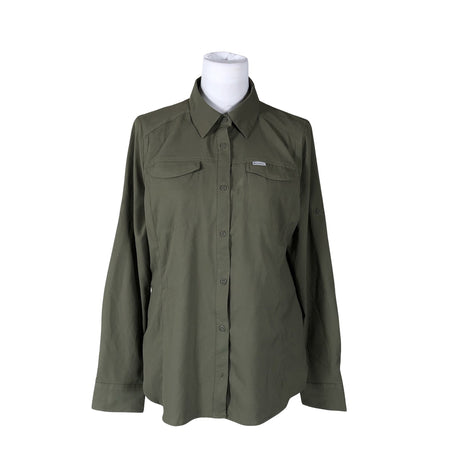 Naisten Columbia - Kauluspaita, koko 40 - Vihreä ()