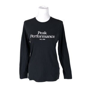 Naisten Peak Performance - Trikoopaita, koko 36 - Musta (1)