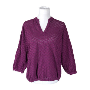Naisten NOSH - Trikoopaita, koko 40 - Violetti (1)