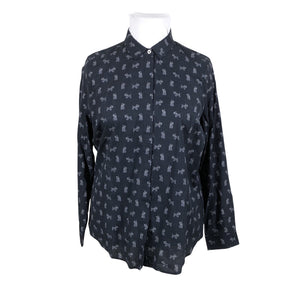 Naisten Barbour - Kauluspaita, koko 42 - Sininen (1)