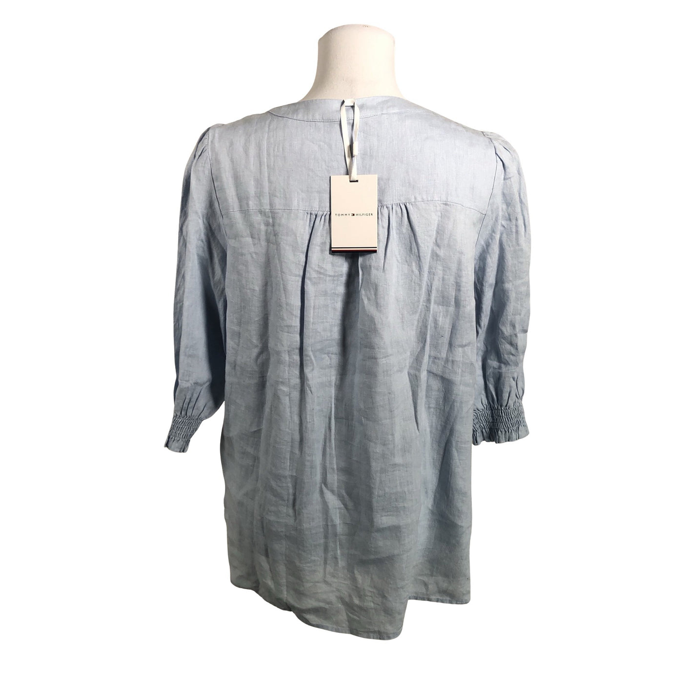 Naisten Tommy Hilfiger - Kangastunika, koko 38 - Vaaleansininen (2)