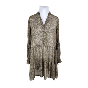 Naisten Neo Noir - Sifonkimekko, koko 42 - Ruskea (1)