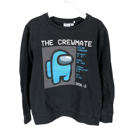 Unisex Name It - Collegepaita, koko 134 - 140 - Musta ()