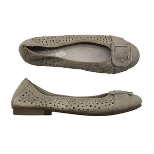 Naisten Rieker - Ballerinat, koko 39 - Beige (1)