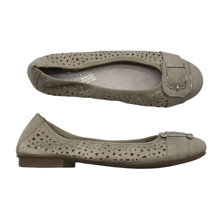 Naisten Rieker - Ballerinat, koko 39 - Beige ()