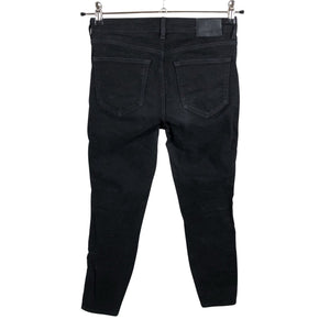 Naisten Massimo Dutti - Farkut, koko 36 - Musta (2)
