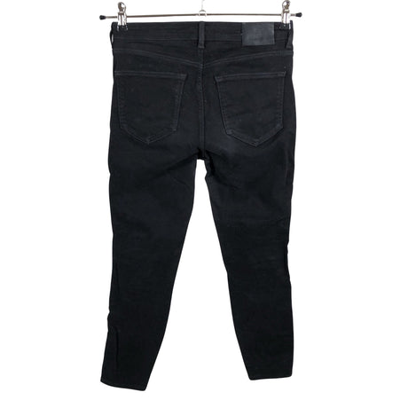 Naisten Massimo Dutti - Farkut, koko 36 - Musta (2)