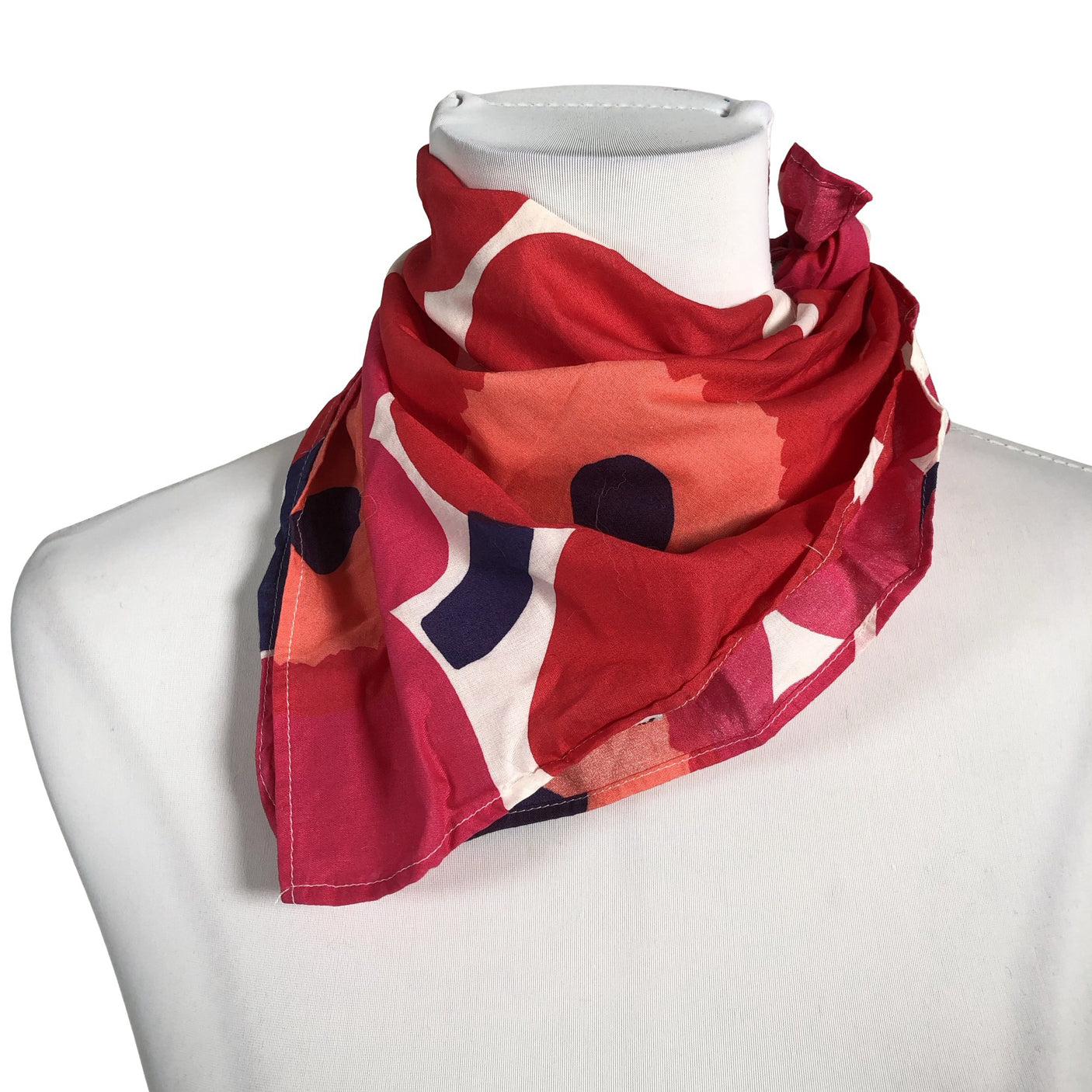 Naisten Marimekko - Huivi, koko Mini - Punainen (1)