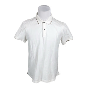 Miesten Massimo Dutti - Pikeepaita, koko L - Valkoinen (1)