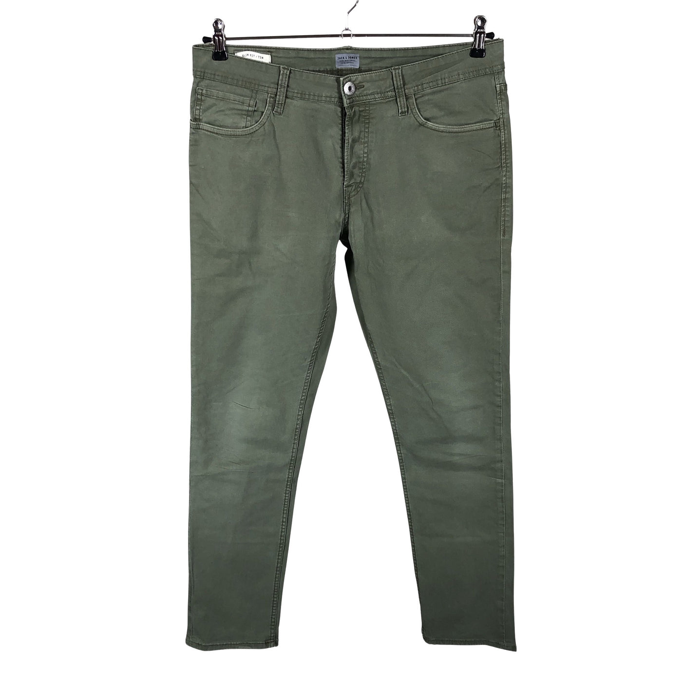 Miesten Jack & Jones - Farkut, koko W32 - Vihreä (1)