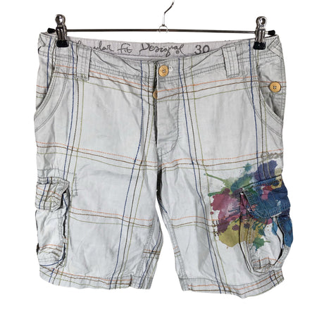 Miesten Desigual - Shortsit, koko W30 - Harmaa ()