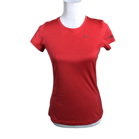 Naisten Nike - Urheilupaita, lyhyet hihat, koko 36 - Punainen ()