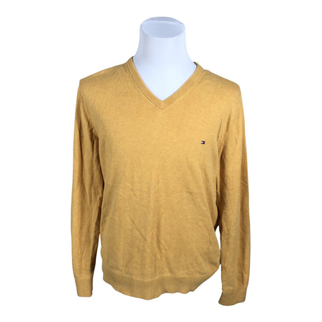 Miesten Tommy Hilfiger - Neulepaita, koko XL - Keltainen ()