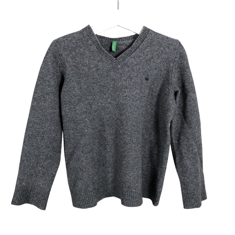 Unisex Benetton - Neulepaita, koko 122 - 128 - Harmaa ()