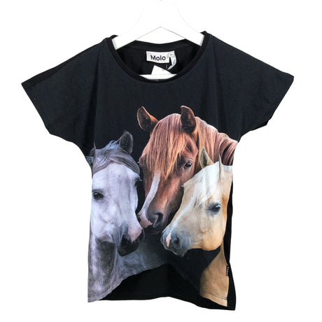 Unisex Molo Kids - T-paita, koko 158 - 164 - Musta ()