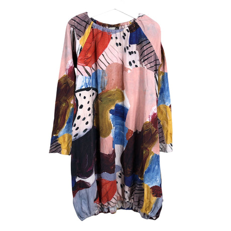 Tyttöjen Papu - Trikoomekko, koko 134 - 140 - Vaaleanpunainen ()