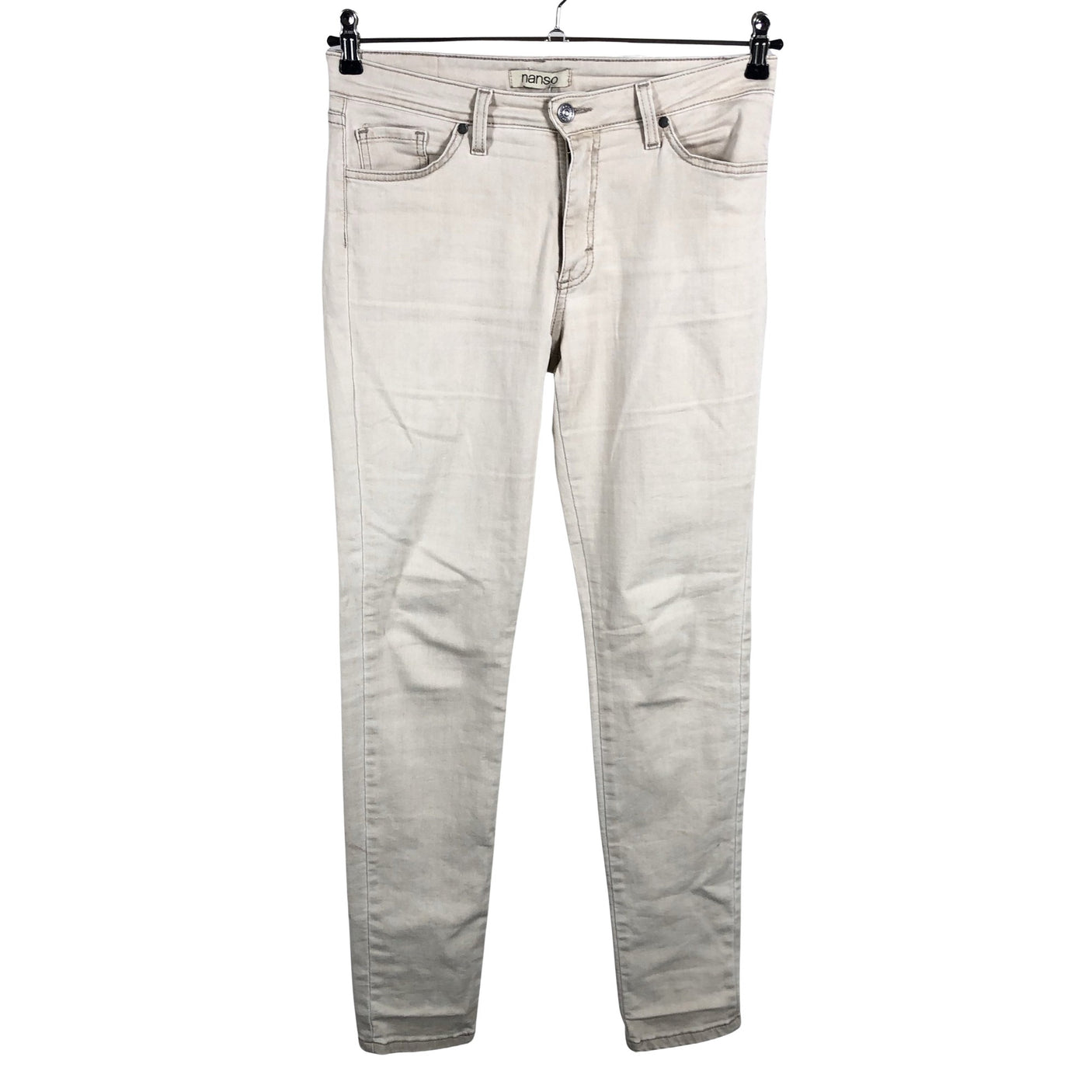 Naisten Nanso - Farkut, koko 36 - Beige (1)