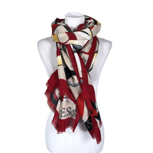 Naisten Guess - Huivi, koko Ei kokoa - Punainen (1)