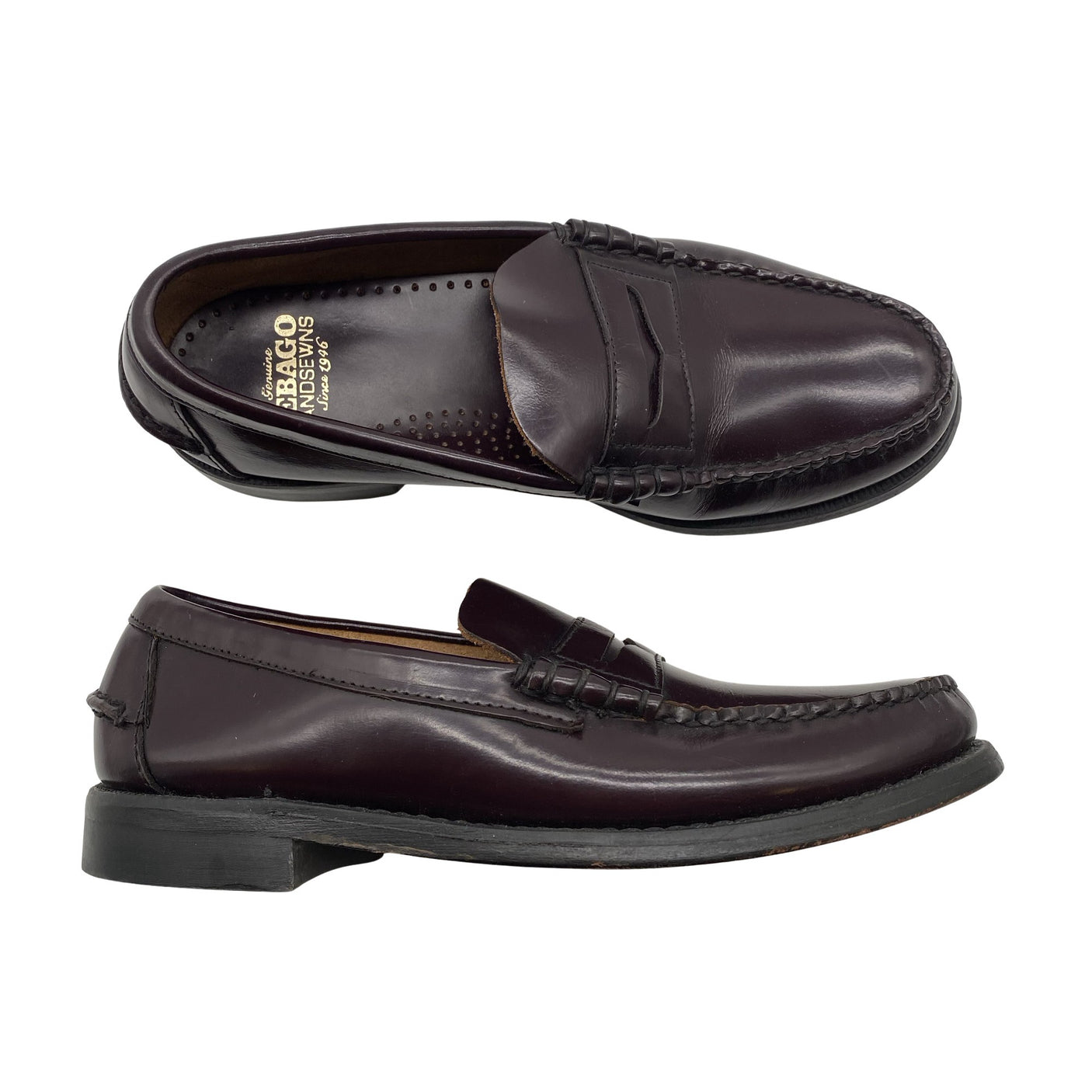 Miesten Sebago - Loaferit, koko 41 - Viininpunainen (1)