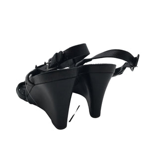 Naisten Ecco - Kiilakorkosandaalit, koko 41 - Musta (2)