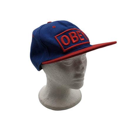 Unisex Obey - Lippalakki, koko 54 - 56 cm - Sininen ()
