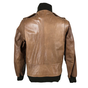 Miesten Jack & Jones - Nahkatakki, koko L - Ruskea (2)