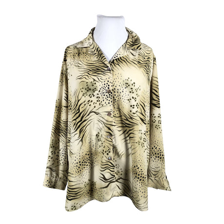 Naisten Adatto - Pusero, koko 48 - Beige ()