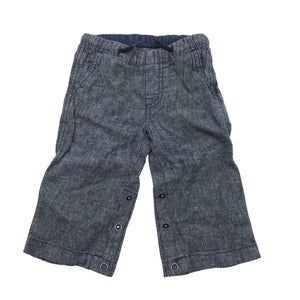 Unisex Polarn O. Pyret - Kangashousut, koko 68 - 74 - Sininen (1)