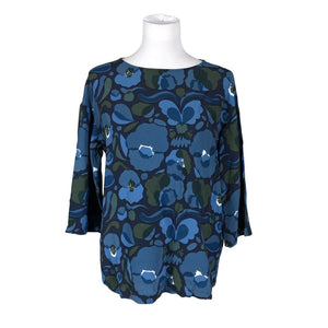 Naisten Marimekko - Lyhythihainen pusero, koko 38 - Sininen (1)
