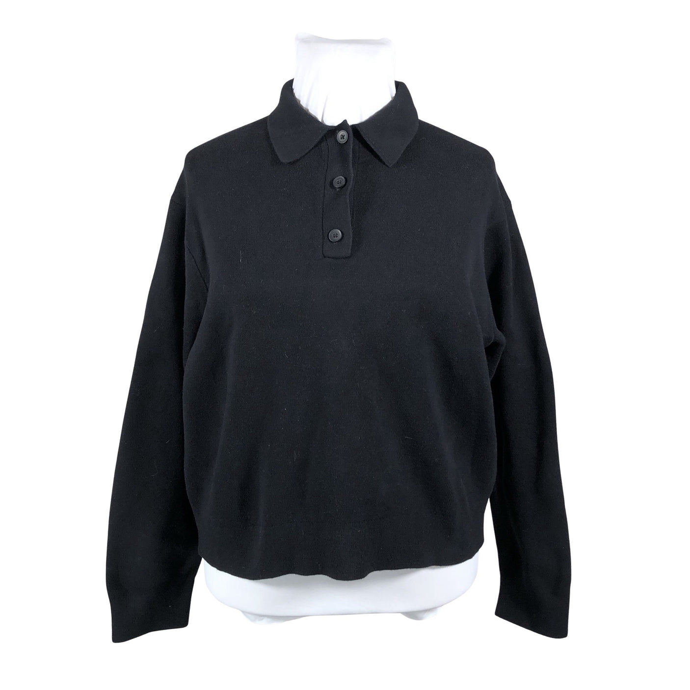 Naisten Uniqlo - Neulepaita, koko 44 - Musta (1)