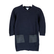 Tyttöjen COS - Neulemekko, koko 98 - 104 - Sininen ()