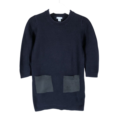 Tyttöjen COS - Neulemekko, koko 98 - 104 - Sininen ()