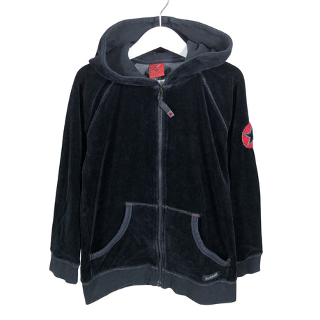 Unisex Villervalla - Huppari, koko 122 - 128 - Musta ()
