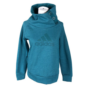 Naisten Adidas - Collegepaita, koko 36 - Turkoosi (1)