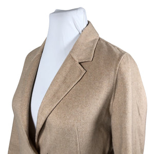 Naisten Beaumont - Villakangastakki, koko 42 - Beige (2)