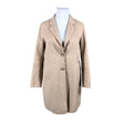 Naisten Beaumont - Villakangastakki, koko 42 - Beige ()