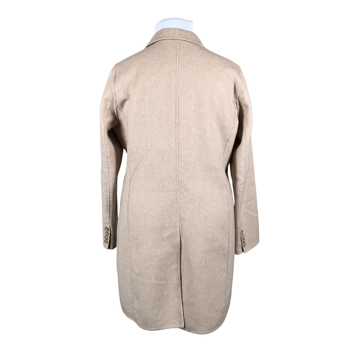 Naisten Beaumont - Villakangastakki, koko 42 - Beige (3)