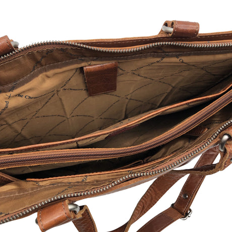 Naisten The Chesterfield Brand - Tietokonelaukku, koko Maxi - Ruskea (2)