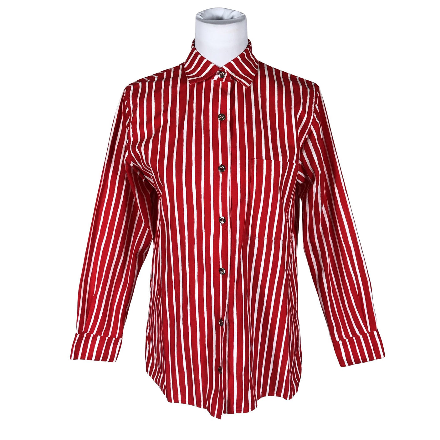 Naisten Marimekko - Kauluspaita, koko 38 - Punainen (1)